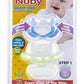 Nuby 2-Pack Gum-Eez Pacifier Teethers, Blue/Green