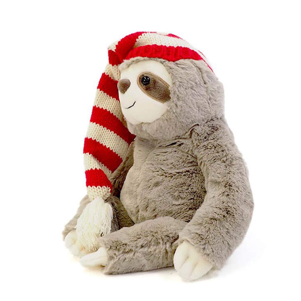 GUND Sammy The Sloth Plush Toy - 15 Inch, Red, Polyester, Model 6052114
