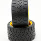 Power Hobbies Powerhobby 1/8 Gripper 54/100 Belted Mounted Rear Tires/Wheels 17mm (2) Arrma Felony/Infraction/Limiitless (Yellow
