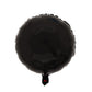 Black Foil Balloons, Round Shape 10Pcs Big Mylar Balloons Helium Balloons For Birthday Baby Shower Wedding Party Decoration 18 I