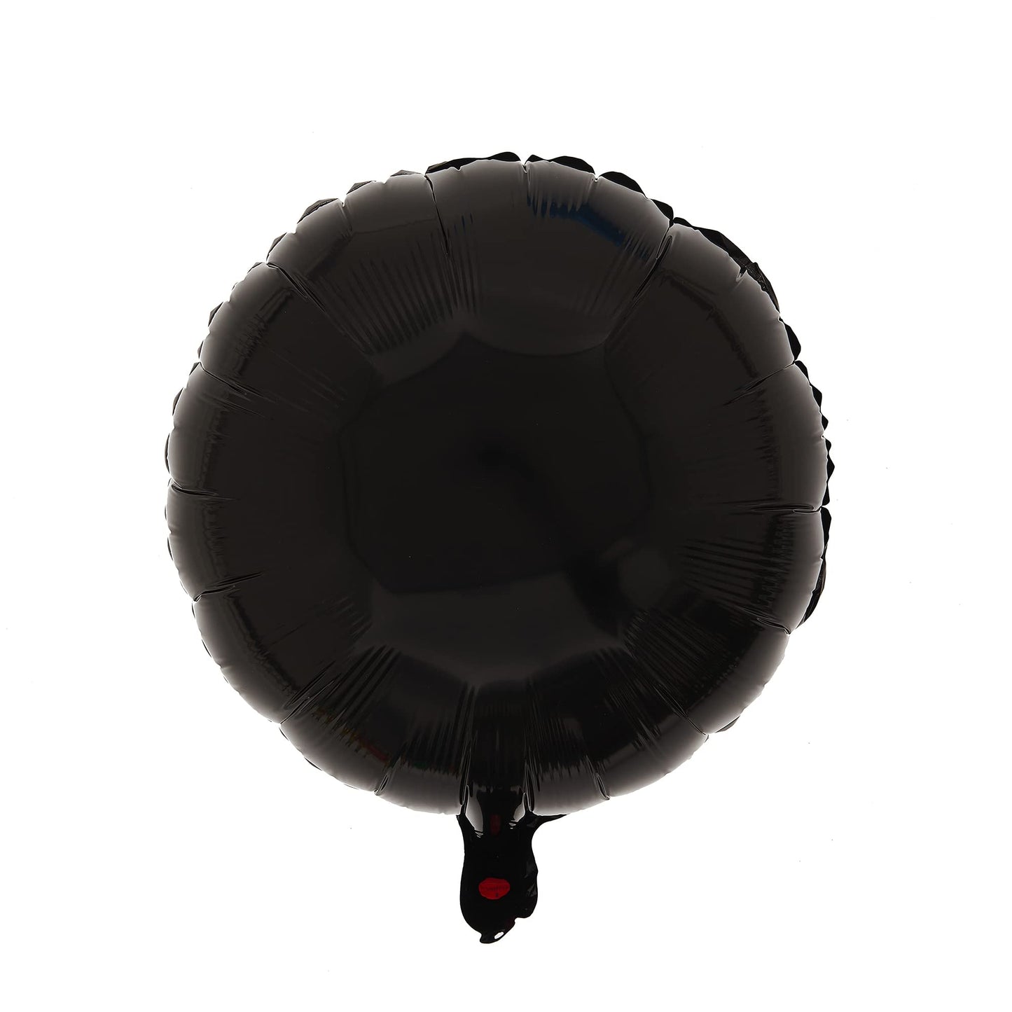 Black Foil Balloons, Round Shape 10Pcs Big Mylar Balloons Helium Balloons For Birthday Baby Shower Wedding Party Decoration 18 I
