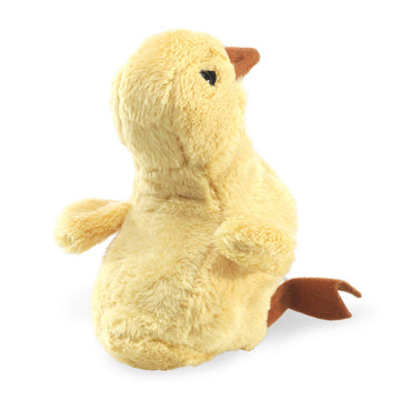 Folkmanis Mini Duckling Finger Puppet Plush, Yellow, 8'