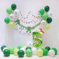 Number 6 Balloon 40 Inch Forest Light Green Balloons, 6Th Birthday Balloon For Boy Girl 16 60 61 65 Foil Mylar Helium Number Bal
