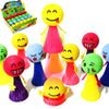Proloso Jumping Popper Colorful Spring Launchers Bouncy Toy Balls 24 Pcs
