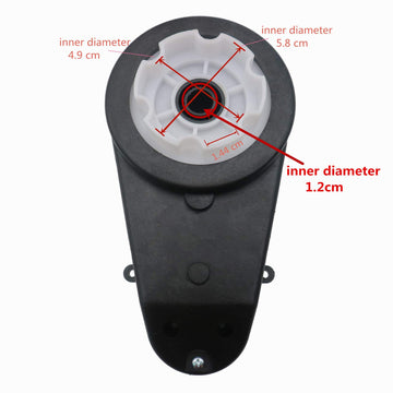 Weelye Children Electric Car Diy Accessories Wires And Gearbox,Self-Made Toy Car Of Parts, For Electric Car Kids Ride On Toys