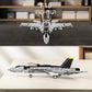 DAHONPA F-18 Bumblebee Fighter Military Army Air Building Bricks Set  700+ Pieces Air-Force Build Blocks Toy  Gift for Kid and mature-themed.