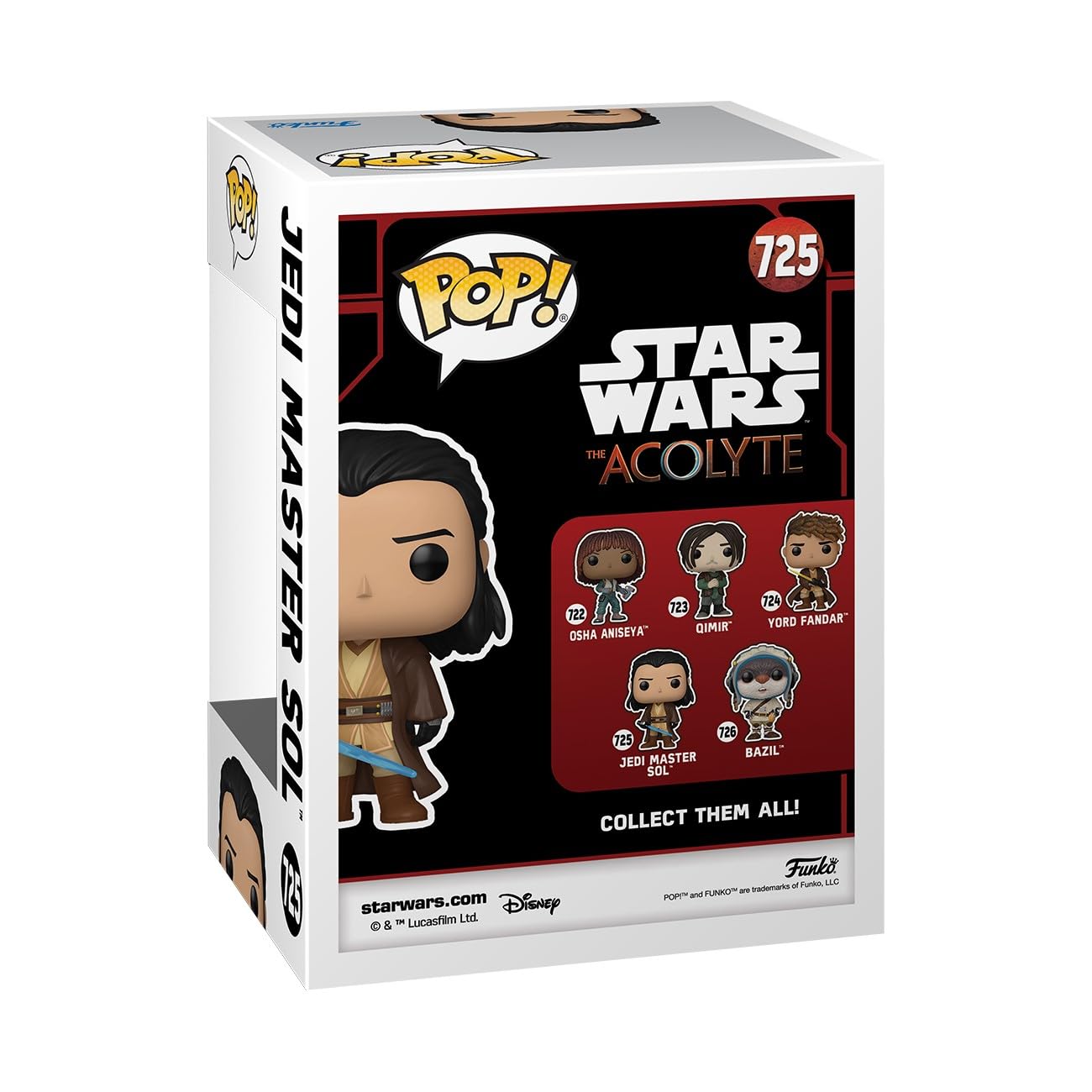 Funko Pop! Star Wars: Acolyte - Master Sol - Collectable Vinyl Figure - Gift Idea - Official Merchandise - For Kids & Adults - T