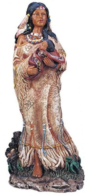Stealstreet Ss-G-11314 Native Americans With Baby Collectible Indian Figurine Sculpture Statue