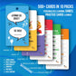 500+ Spanish Flash Cards for mature-themeds and Kids- 270 Spanish Verb Conjugation  Nouns  Adjectives & Phrase for Beginners to Intermediate  Vocabulary Cards Language Games & Spanish Practice Cards