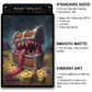 Fantasy North - Treasure Chest Mimic - 100 Smooth Matte Tcg Trading Card Sleeves - Fits Magic Mtg Commander Pokemon And Other Card Games - Playing Card Sleeves