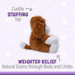 Warm Pals - Hound Dog - 1.5Lbs - Cozy Microwavable Lavender Scented Plush Toys - Heated Stuffed Animal - Heatable Coolable Bedtime Comfort Plushie