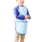 Plie Waterproof Kids Art Smocks 37 Colors (Age 1-10, S-Xxl Size), Blue Bear (09-S)