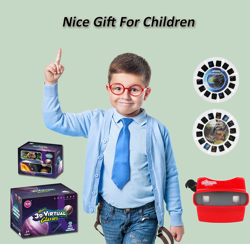 Septcity 3D View Masters For Kids With 2 Reel