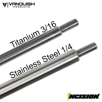 Vanquish Incision SCX10-II 1/4 Stainless Steel 10pc Link Kit IRC00070