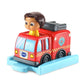 VTech CoCoMelon Go! Go! Smart Wheels Ninas Fire Truck and Track