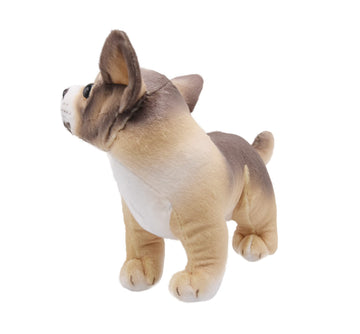 Yonlit Lifelike Chihuahua Stuffed Animal Animated Plush Puppy Toy Doll Super Realistic Dogs Act Like Real Excellent Gifts For Kids Birthday Party Dog Collection 9 Inches (Chihuahua)