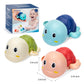 Padonise 3 Pack Bath Toys For Toddlers 1-3, Cute Swimming Turtle Bath Toys For 1 2 Year Old Boy Girl Gifts, Animal Floating Wind Up Bathtub For Kids, Preschool Toddler New Born Infant Water Pool Toys