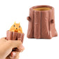 Magic Squirrel Stress Relief Toy Oricraft Surprise Stump Animal Squirrel Cup For Anxiety Relief, Adhd Squeeze Out The Surprises And Heal The Emotions, Sensory Toy For Autism(Brown)