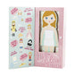 Floss & Rock Magnetic Dress Up Wooden Doll (Elsie)