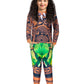Mavoka Boys Costume Polynesia For Kids Halloween Party Cosplay 9-10Years Brown