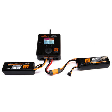Spektrum 11.1V 5000mAh 3S 30C Smart Hardcase LiPo Battery: IC5, SPMX50003S30H5