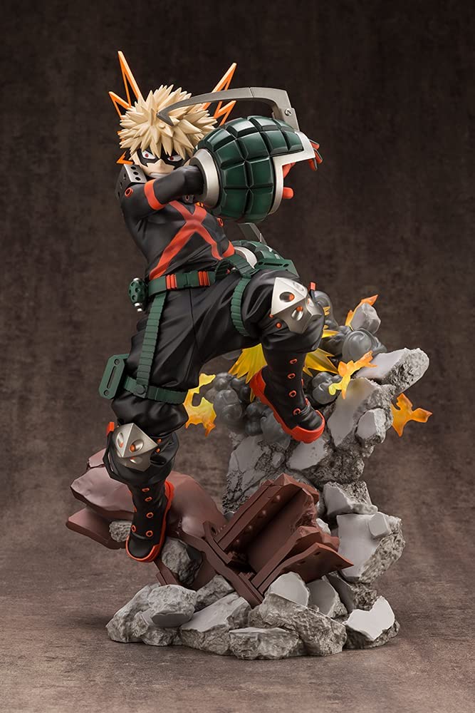 Kotobukiya My Hero Academia: Katsuki Bakugo (Version 2) Artfx J Statue, Multicolor (Pp978)