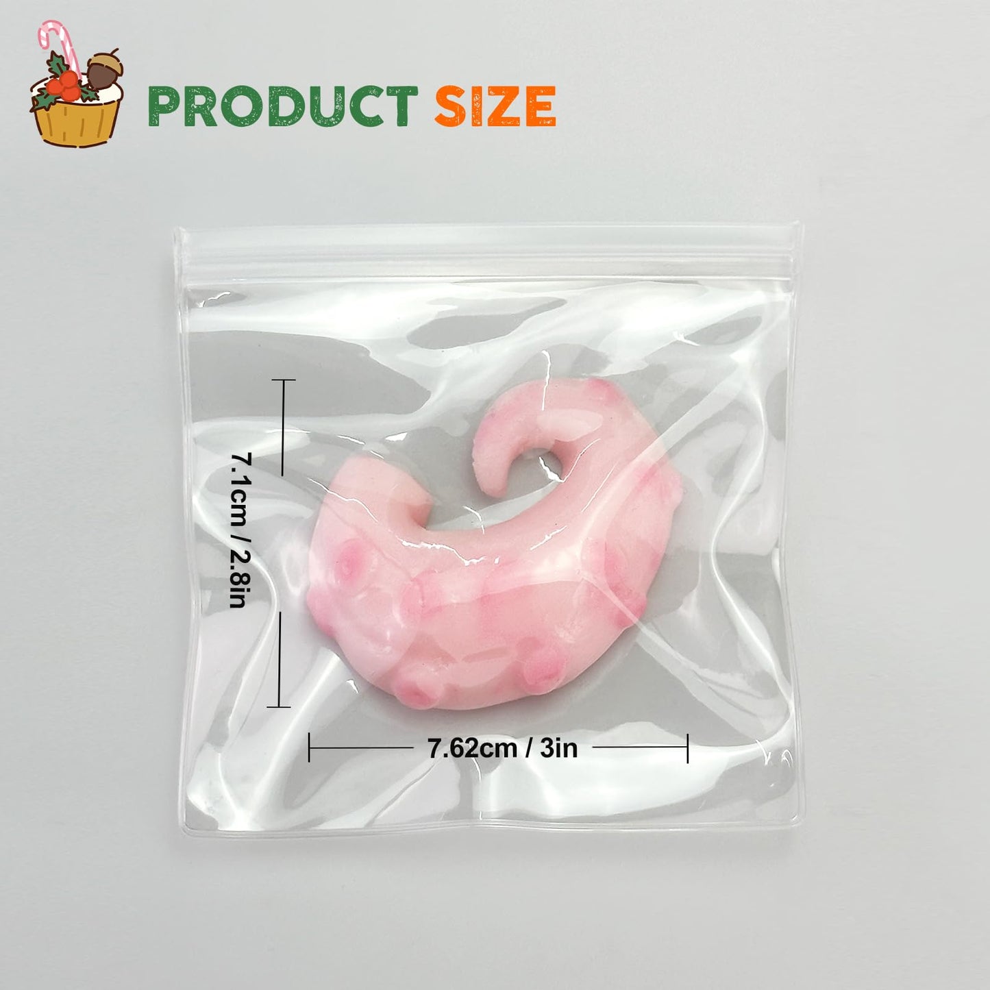 Taba Squishy Toys Valentines Cat Paw Cute Kawaii Squeeze Toys  Sticky Squishy Fidget Toys Silicone Squeeze Toy for Stress Relief Cute Soft Toys Best Valentines Gift for Anniversary (Octopus Tentacles)