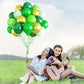 Haolongfa Green Balloons,12Inch 60Pcs Green Gold Balloons Lime Green Balloons For Jungle Safari Birthday Baby Shower Jungle Safa
