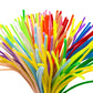 100pc Pipe Cleaners Chenille Stem Solid Color Twistable Pipe Cleaners Set for Pipe Cleaners Bulk DIY Arts Project Crafts Supplie