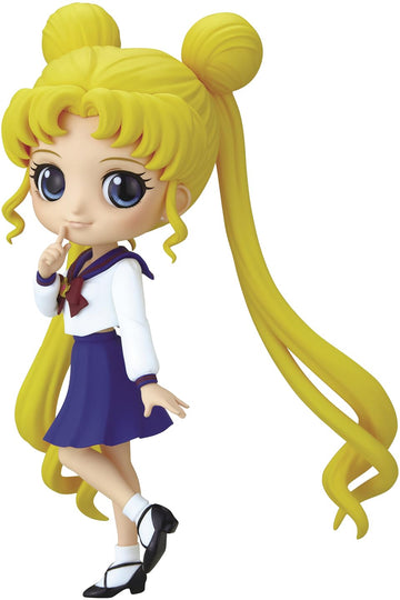 Banpresto Pretty Guardian Sailor Moon Eternal The Movie Q Posket-Usagi Tsukino-(Ver.A), Multiple Colors (Bp17629)