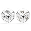 Valentines Day Gifts for Him Galentines Day Gifts for Her 2PCS Decision Dice Retirement Gift for Woman Retirement Gifts for Men