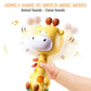 Whnkfb Baby Rattle Musical Toy, Light-Up Teething & Chew Sensory, Easter Basket Stuffer For Babies 6-12-18 Months, Bpa-Free Soft