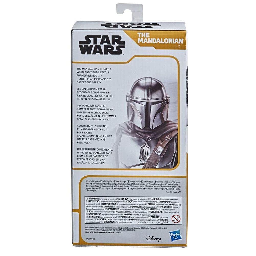 STAR WARS The Mandalorian Toy 9.5-inch Scale The Mandalorian Action Figure  Toys for Kids Ages 4 and Up