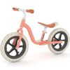 Chillafish Charlie Lux Lightweight Balance Bike Trainer For Children 2 To 5-Years, With Carry Handle, Integrated Footrest, Adjustable Seat, Handlebar, And No-Puncture 12-Inch Eva Tires, Salmon