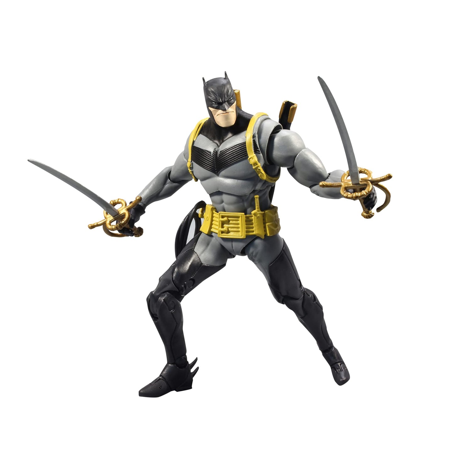 DC Multiverse Batman vs Azrael (Batman protective covering) 7 Action Figure Multipack with Accessories