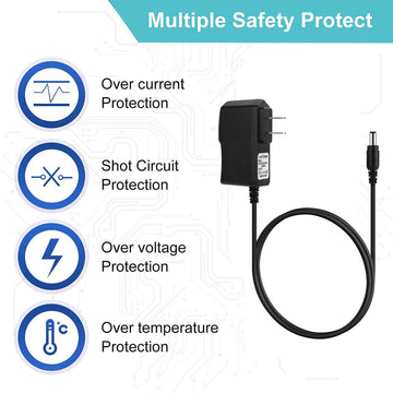 Electric Toys Car Charger 6V Kids Ride On Car Charger Power Adapter Compatible With Tobbi,Best Choice,Lil Rider,Kid Trax,Costzon