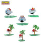Just Toys LLC Sonic The Hedgehog Craftables Series 4 Collectors Box - Buildable Playset with Sonic  Tails  Knuckles  Amy Rose & Dr. Eggman Figures