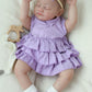 Wooroy Realistic Reborn Baby Dolls Girl - 20 Inch Lifelike Newborn Doll Real Life Weighted Soft Cloth Body With Gift Box Accesso