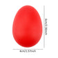 Augshy 40Pcs Plastic Egg Shakers Percussion Musical Maracas Easter Eggs With A Storage Bag For Music Learning Diy Painting(8