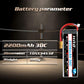 HRB 4S Lipo Battery XT60 14.8V 2200mAh 30C RC Lipo Battery Compatible with RC Car RC Plane RC Truck RC Boat