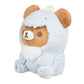 Rilakkuma Chairoikoguma San-X Original Plays With Dino Series Plush - Pastel Blue