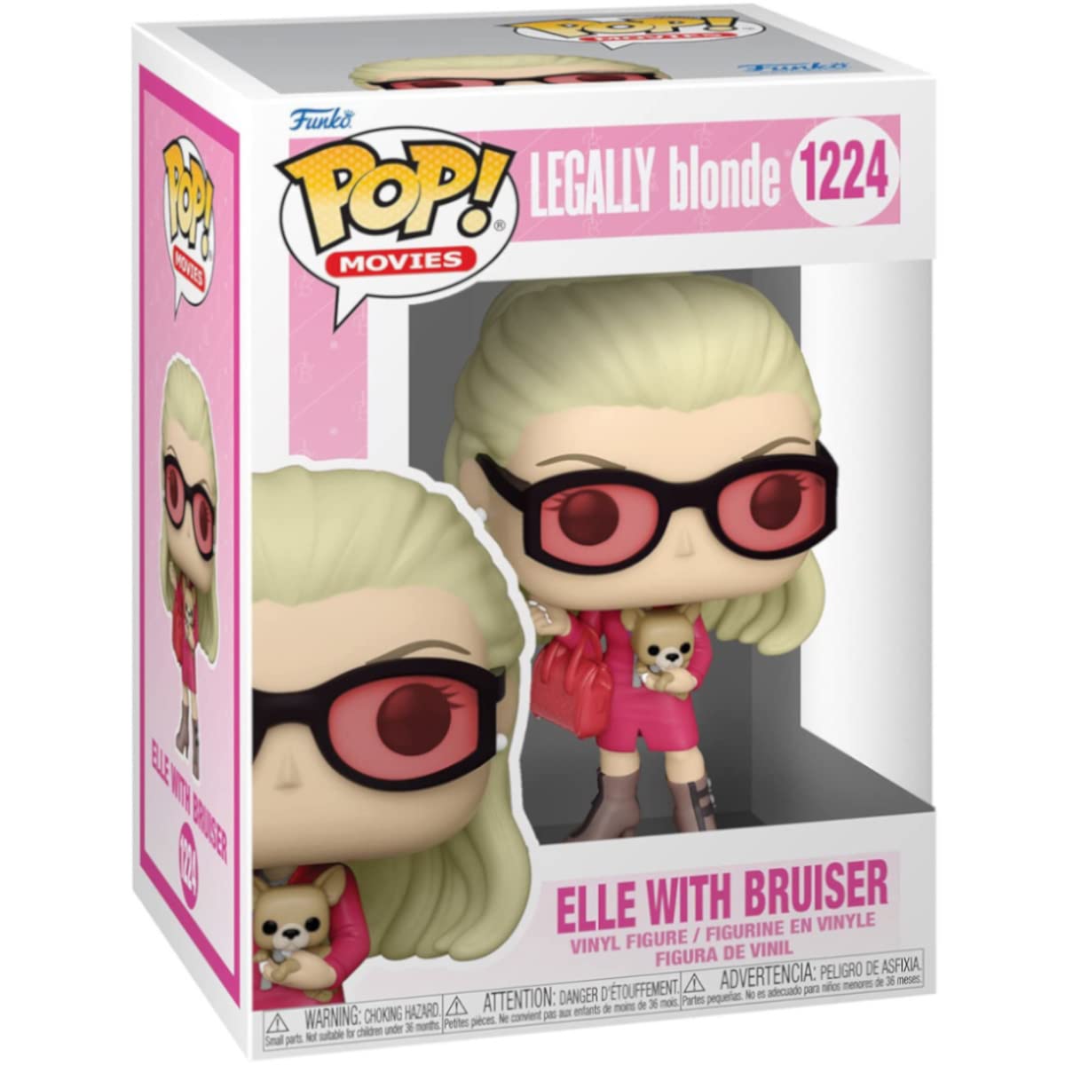 Funko Pop! Movies - Elle with Bruiser, Vinyl, Multicolor, Standard Size, Model 46776