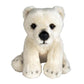 Forest & Twelfth 5'' Stuffed Polar Bear, Soft Plush Toy, Cute Stuffed Animal For Boys And Girls, Realistic Looking Small Stuffed