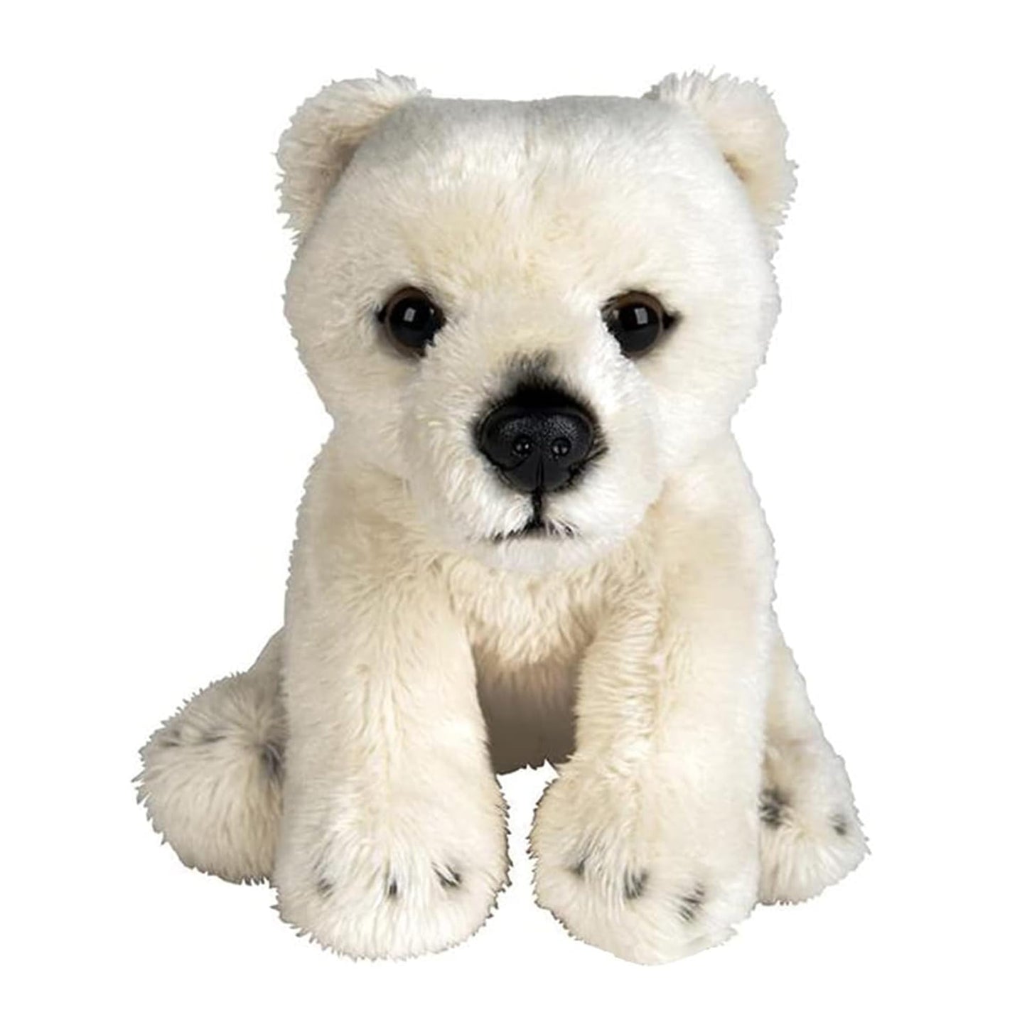 Forest & Twelfth 5'' Stuffed Polar Bear, Soft Plush Toy, Cute Stuffed Animal For Boys And Girls, Realistic Looking Small Stuffed