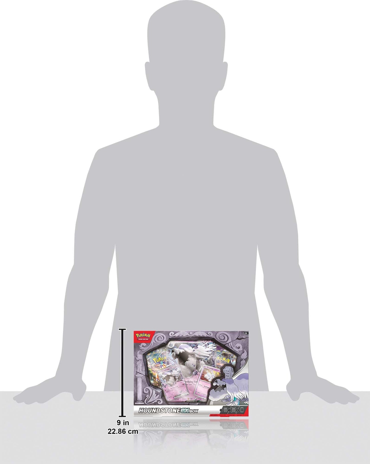 Pok  Mon Tcg: Houndstone Ex Box - 4 Packs, Promos