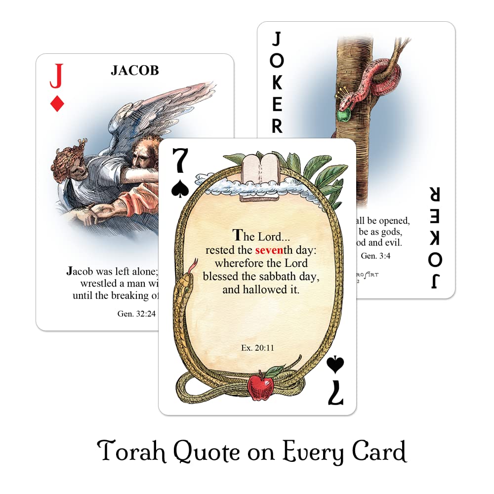 Prospero Art Torah Playing Cards