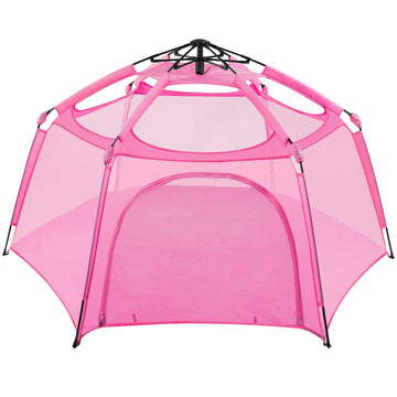 Alvantor Pop Up Playpen- 7'x7'x44   Baby Playpen Large Kids Play Tent Portable and Foldable Playpen Indoor/Outdoor Play Yard wit