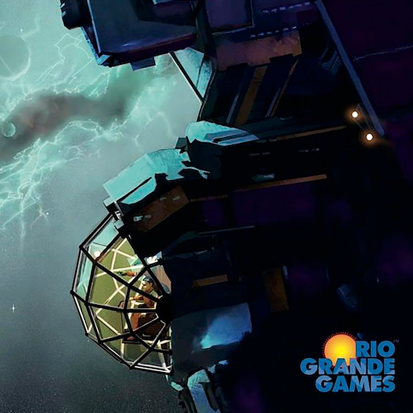 Rio Grande Games: New Frontiers Starry Rift - Expansion Board Game, The Race For The Galaxy Board Game, Ages 14+, 1-5 Players, 45-90 Min
