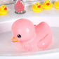 Liberty Imports XL Jumbo Rubber Duck Bath Toy - 8-Inch Waterproof Pink Duck for Kids, Baby Shower, Party Gift