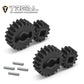 Treal Scx10 Iii/Capra Overdrive Portal Gears Harden Steel Gears Compatible With Axial 1/10 Scx10 3 Capra (14T/21T),Overdrive 27%